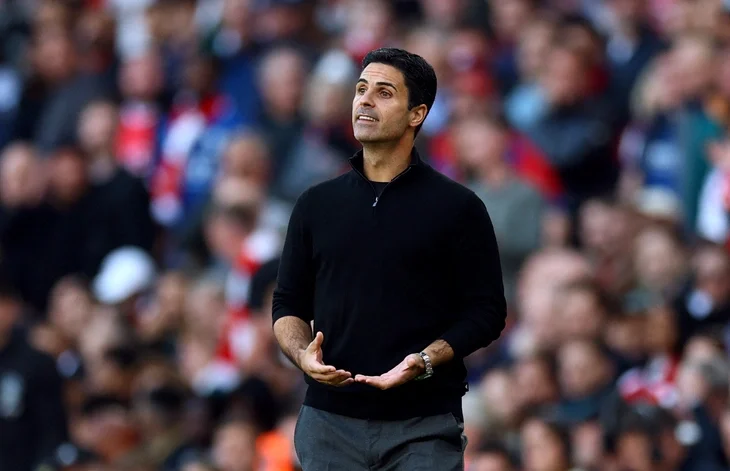 HLV Arteta: 'Arsenal ép cho Man City thở không nổi' - Ảnh 1.