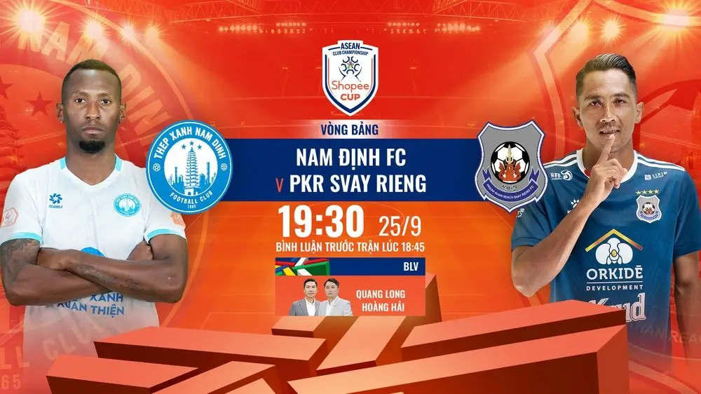 Lịch thi đấu bóng đá hôm nay