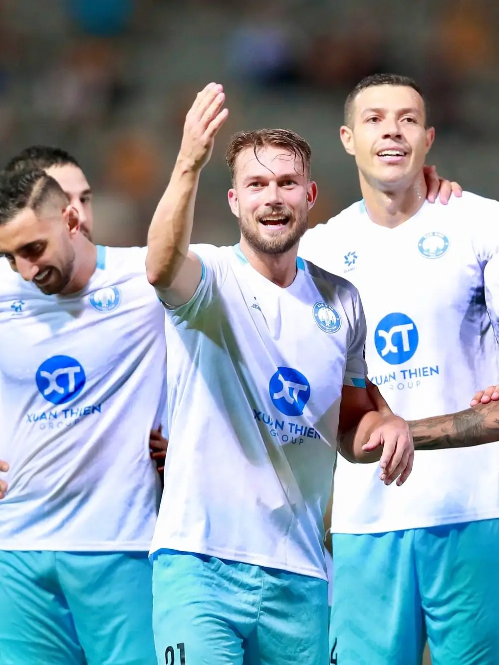 Dùng tới 10 ngoại binh, Thép Xanh Nam Định cũng chỉ thắng chật vật ở Champions League châu Á - Ảnh 1.