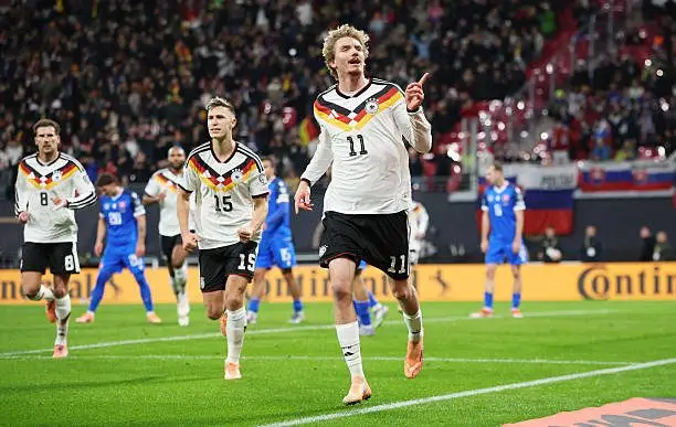 Đức thắng Slovakia 6-0, giành vé dự World Cup 2026