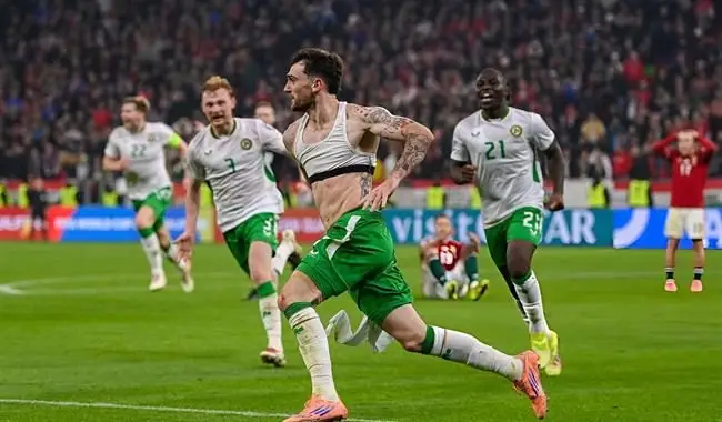 Người hùng Ireland bật khóc sau tấm vé play-off World Cup 1
