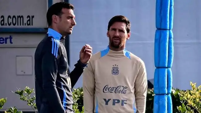 Scaloni Messi