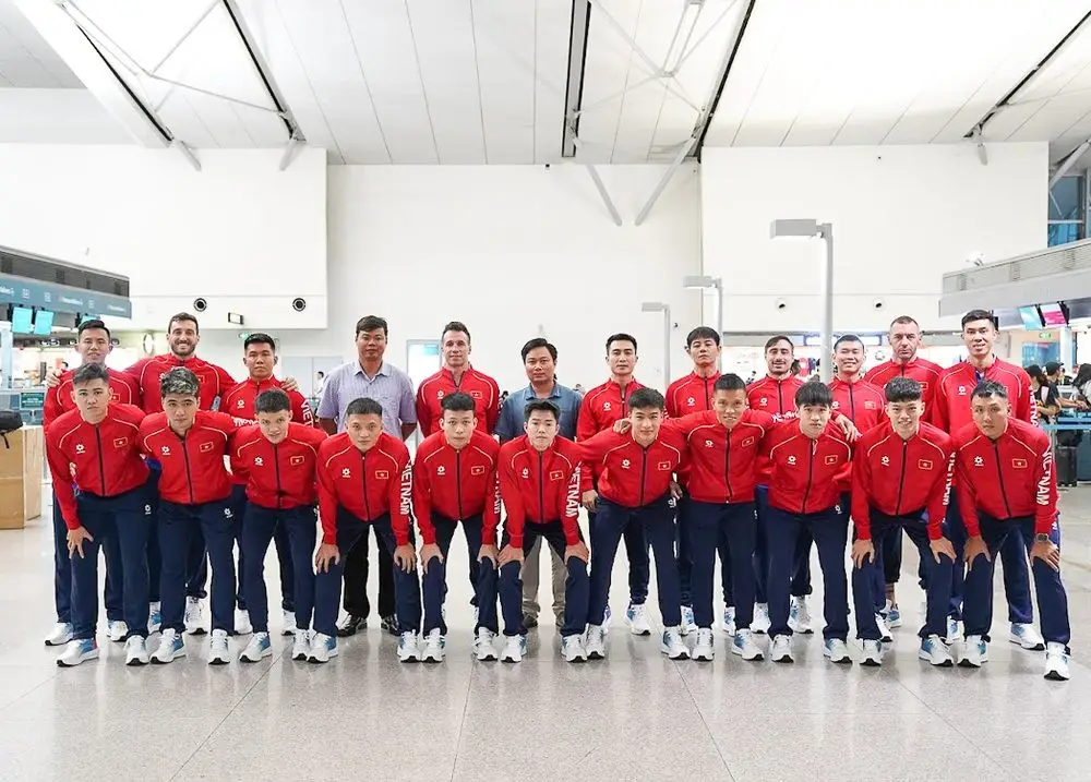 Futsal nam lên đường dự SEA Games 33, mục tiêu số một là vào trận chung kết - Ảnh 1.