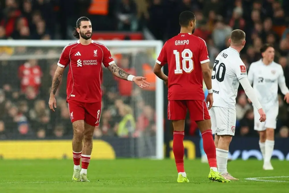 Florian Wirtz tỏa sáng, Szoboszlai gây tranh cãi trong chiến thắng của Liverpool - Ảnh 1.