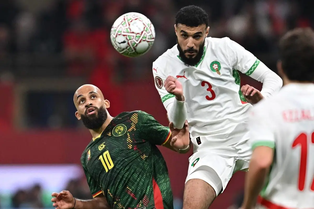 Bryan Mbeumo va dT Cameroon bi loai