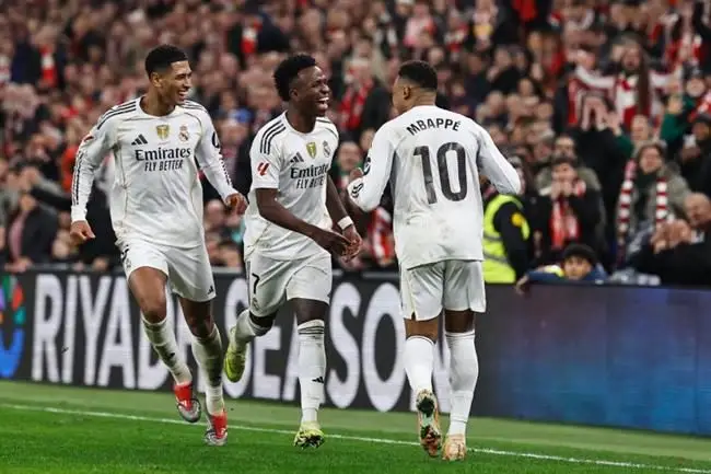 Bellingham Vinicius Mbappe