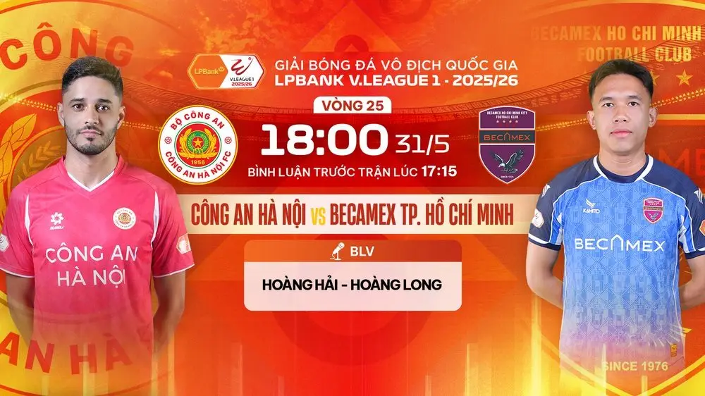 Link xem trực tiếp bóng đá CAHN vs Becamex TP.HCM 18h00 hôm nay, V-League vòng 25 - Ảnh 3.