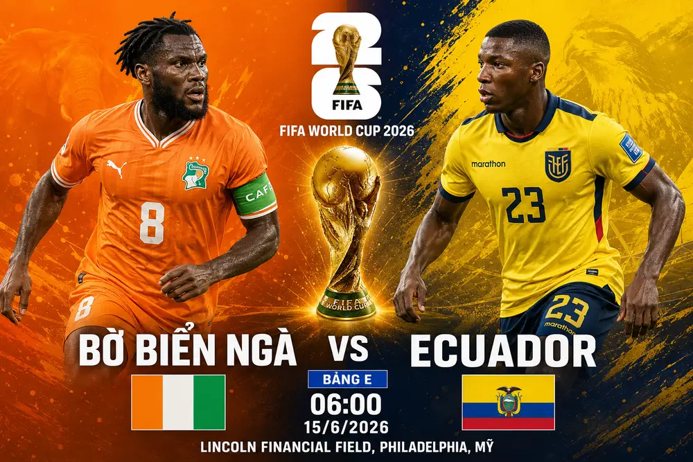 Bờ Biển Ngà vs Ecuador, đội nào sẽ thắng?